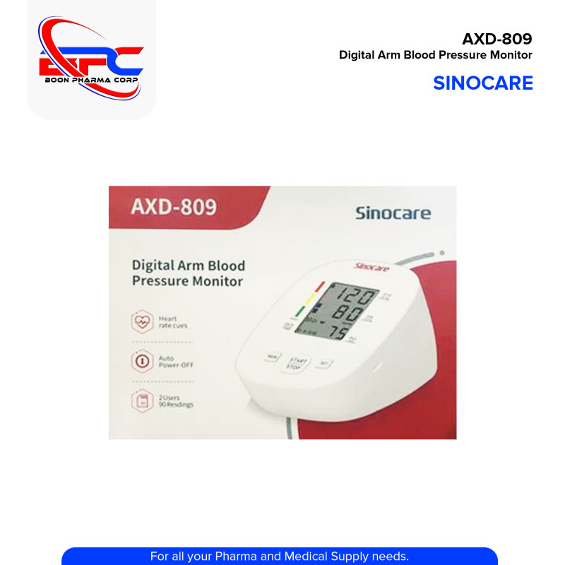 SINOCARE Digital Arm Blood Pressure Monitor with USB Cord