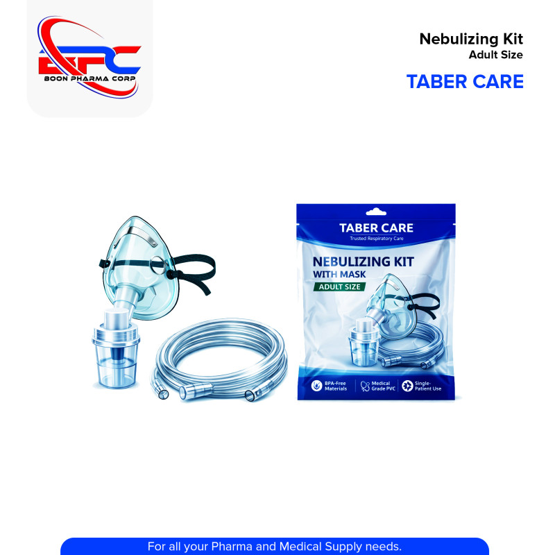 TABER CARE Nebulizing Kit with Mask Adult