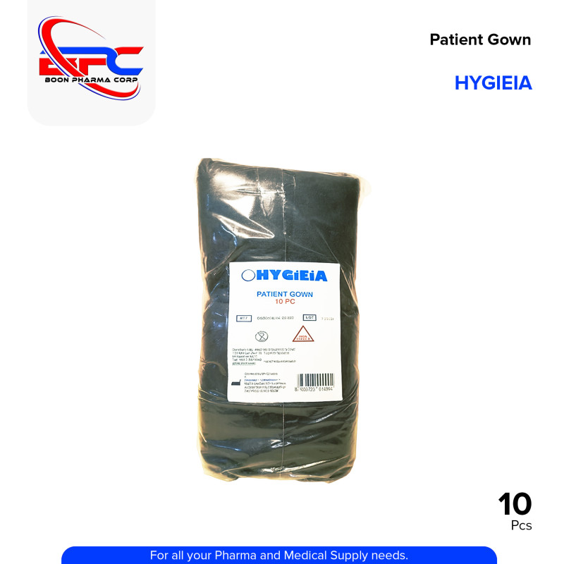 HYGIEIA Patient Gown Pieces 10's