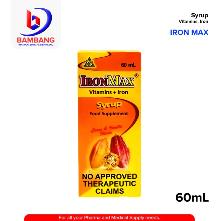IRONMAX Vitamins + Iron Syrup 60ml